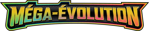 nouveau logo bloc mega evolution cartes pokemon