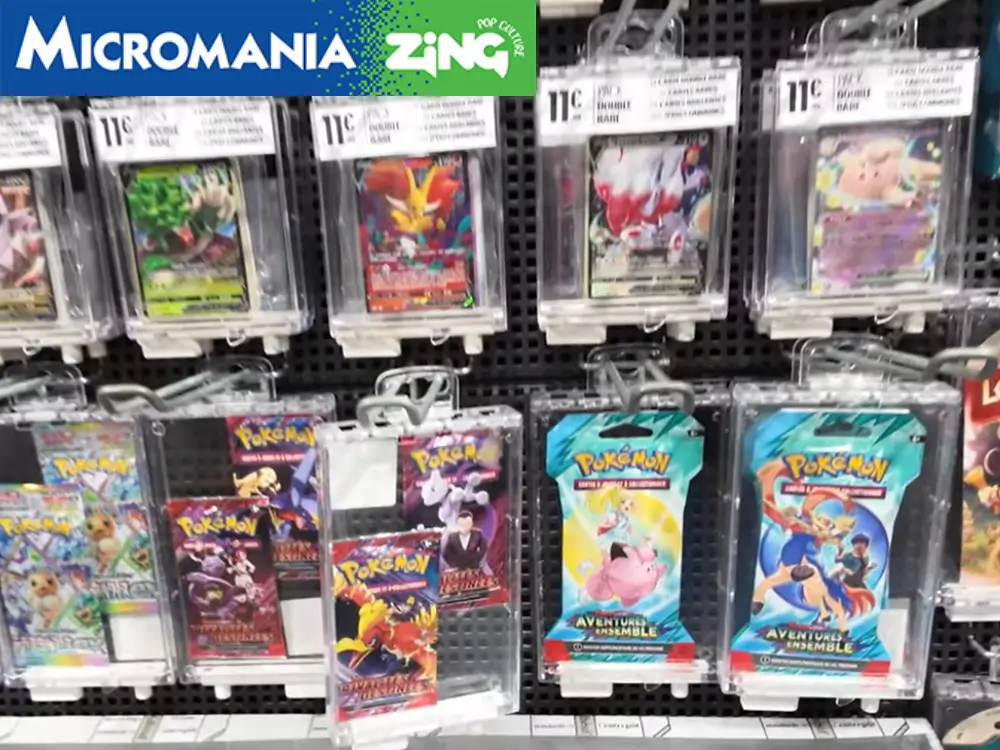 boosters cartes pokemon micromania