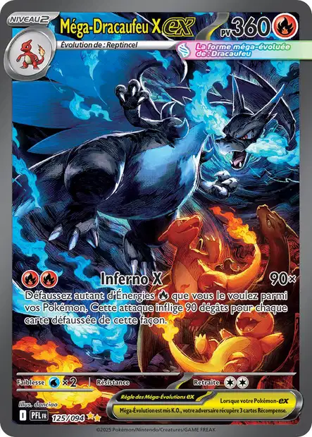 mega dracaufeu x full art alternatif