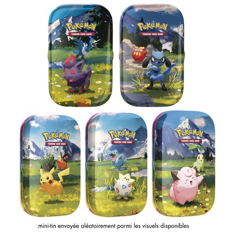 mini tins Pokemon 2.5 Heros transcendants