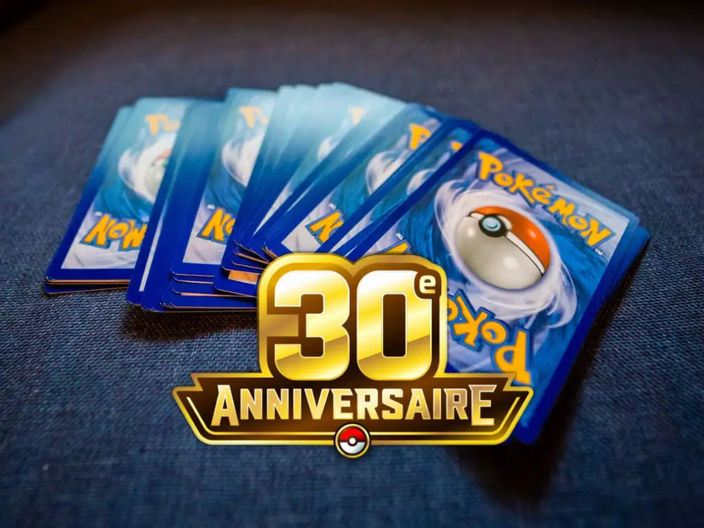 cartes pokémon 30 ans